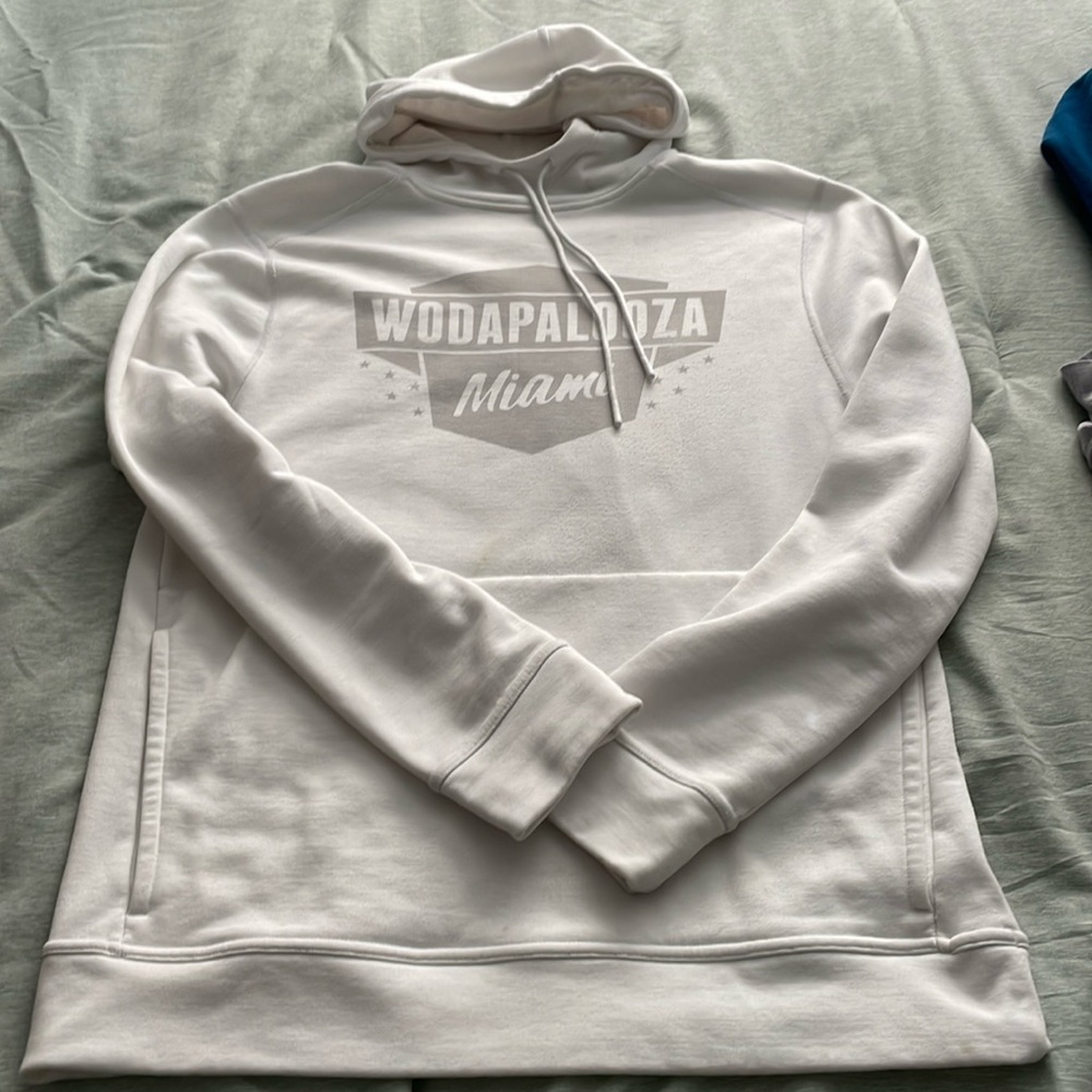 NoBull White WZA Hoodie